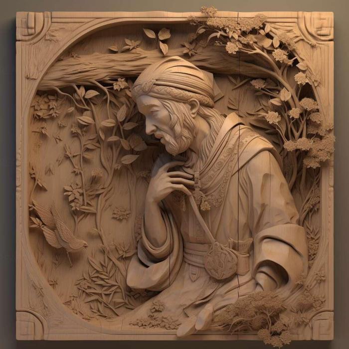 نموذج ثلاثي الأبعاد لآلة CNC 3D Art 